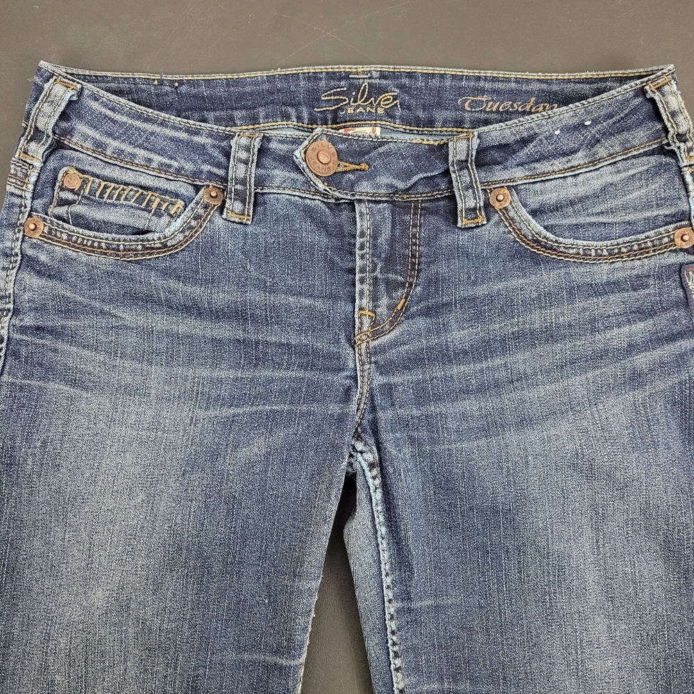 Silver Tuesday Flap Jeans - Picture 3 of 15